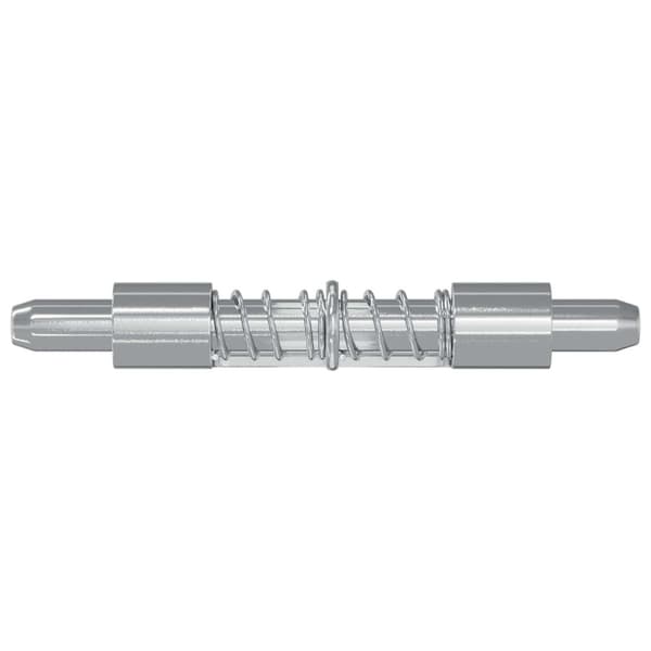Lås 12 pcs Silver 46 x 17 x 1,2 mm Stål