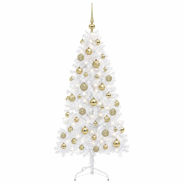 Plast Hingad Julgran 150 cm 150 LED-lampor Varmvit