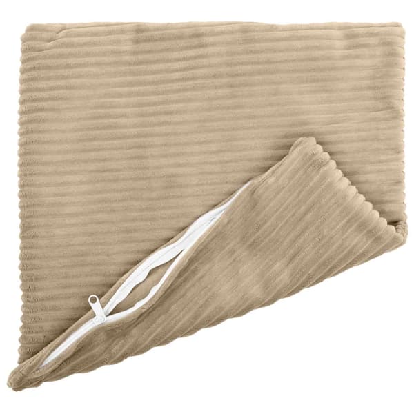 Kuddöverdrag 2 st HEERLEN Taupe 40 x 40 cm manchester