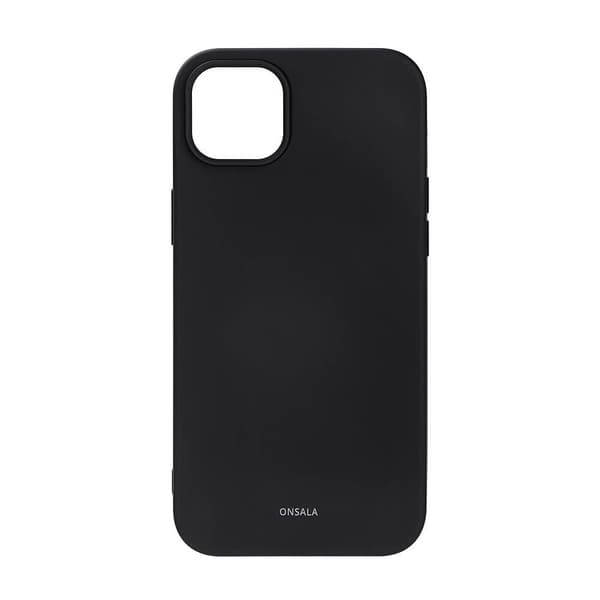 Backcover Silicone iPhone 14 Plus 6,7" Black