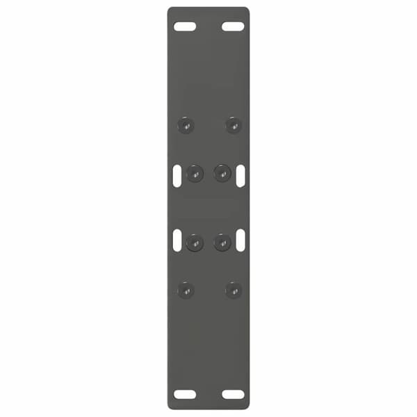 Soffbordsben A-formade 2 st antracit 50x(42-43) cm stål