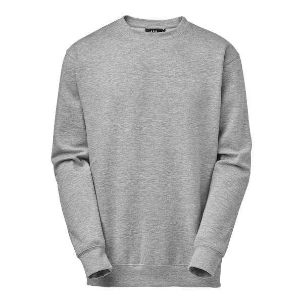 Basic Sweat Grey melange Unisex