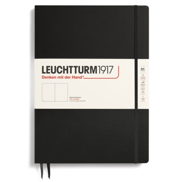 LT NOTEBOOK A4+ SLIM Plain Black