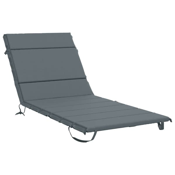 Solstol Kudde GEMERT 100% Polyester Blå 200 x 80 x 3 cm