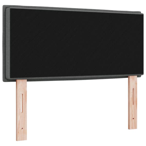 Huvudgavel Mörkgrå 80 cm tyg