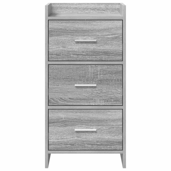 Sideboard Grå Sonoma 40 x 36 x 80 cm Konstruerat trä