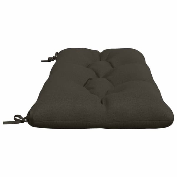 Bänk kudde VIANEN 100% Polyester Antracit 100 x 50 x 12 cm