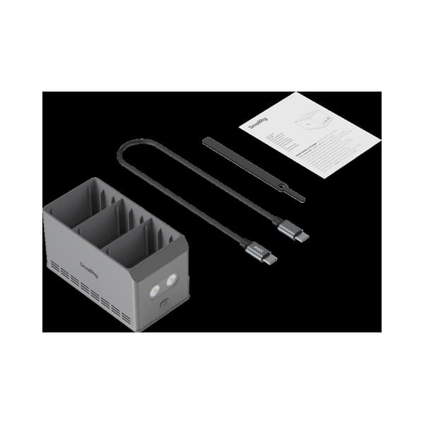 SmallRig 6502 100W Battery Charger for DJI Mini 5 / 4 / 3 Pro