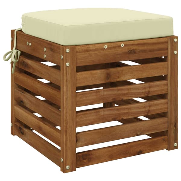 1-delad Sittkudde SOEST 100% Polyester Gräddvit 40 x 40 x 7 cm