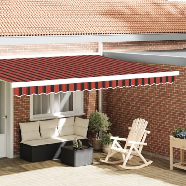 markis valance för 4.5 m ram Multicolor 4.3x0.2 m