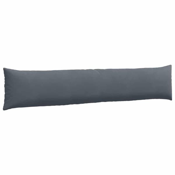 Sofakuddar 2 pcs Mörkgrå 200 x 40 cm Kordread tyg