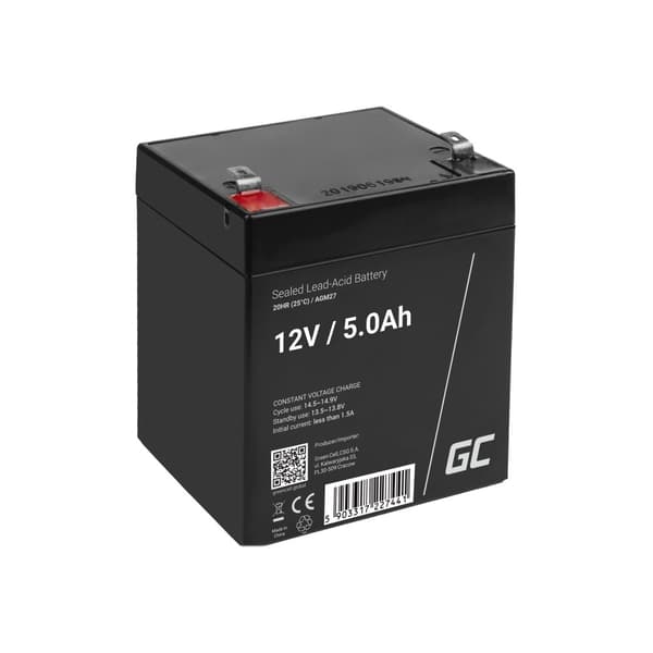 Green Cell - UPS-batteri - VRLA - 5 Ah