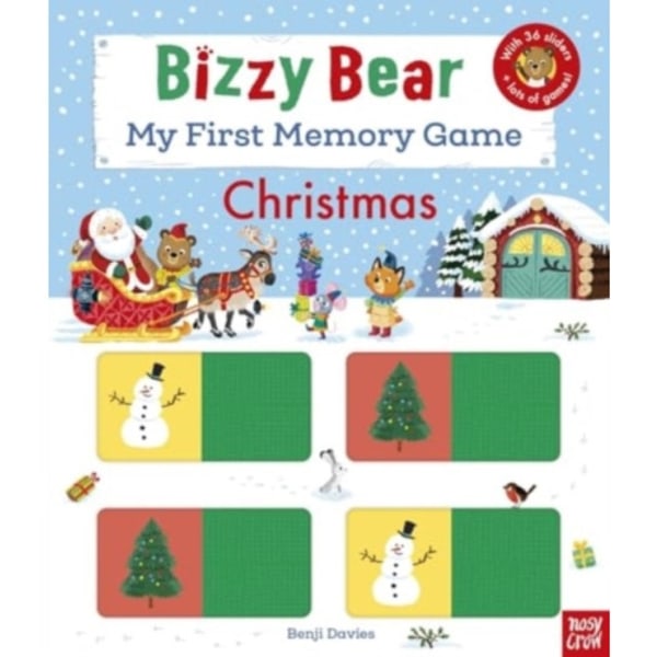 Bizzy Bear: My First Memory Game Book: Christmas (bok, board book, eng)