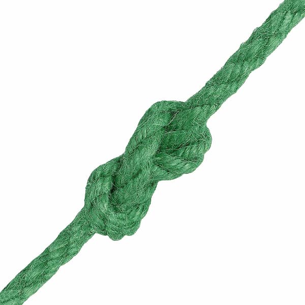 4 mm Grön 100% Tossa jute