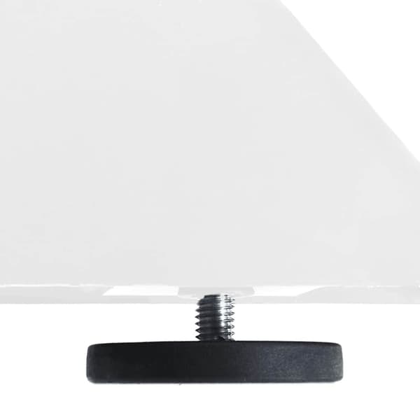 Matbordsben spindelformad vit 150x78x(72-73) cm stål