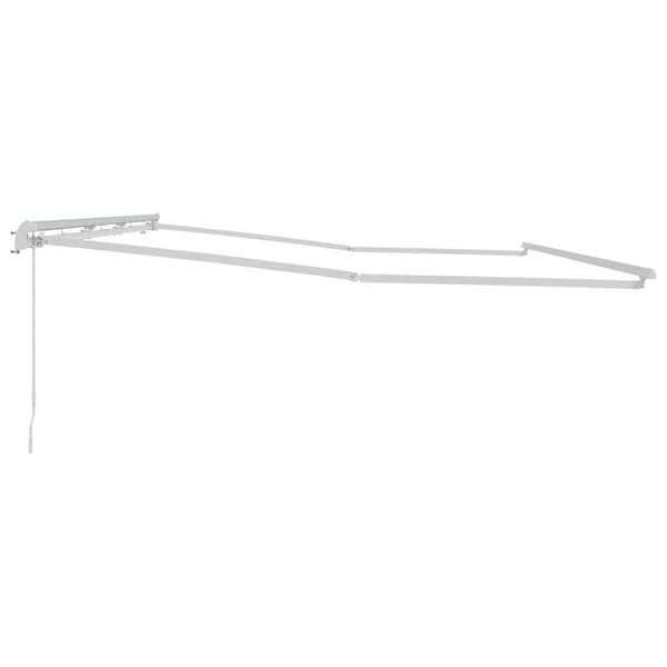 Markisram Vit 600 × 300 cm Aluminium