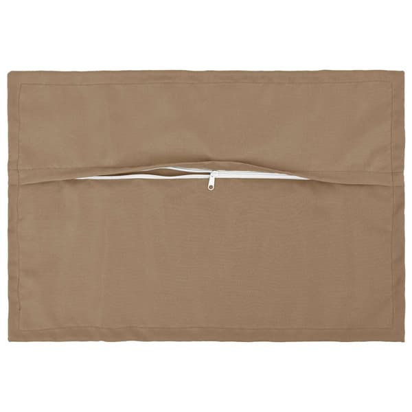 Kudde med kudde HOUTEN 2 st Taupe Polyester