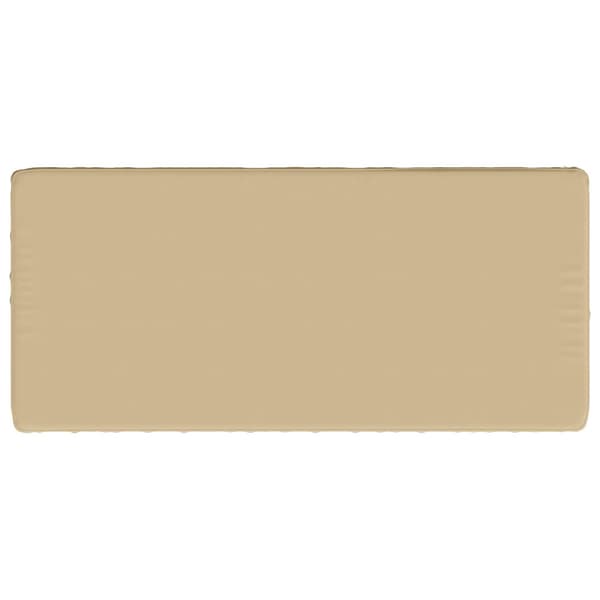 2-delade Bänk Kuddar VUGHT 2 st 100% Polyester Beige