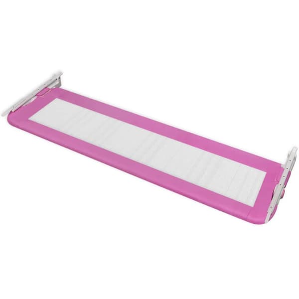 Sängskena för barnsäng 150 x 42 cm rosa