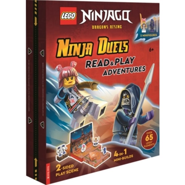 LEGO® NINJAGO®: Ninja Duels (with Sora minifigure, Wolf Mask warrior minifigure, two-sided play scene, four mini-builds and over 65 LEGO® elements) (i