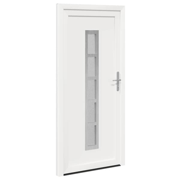 Framdörr Vit 108 x 208 cm PVC