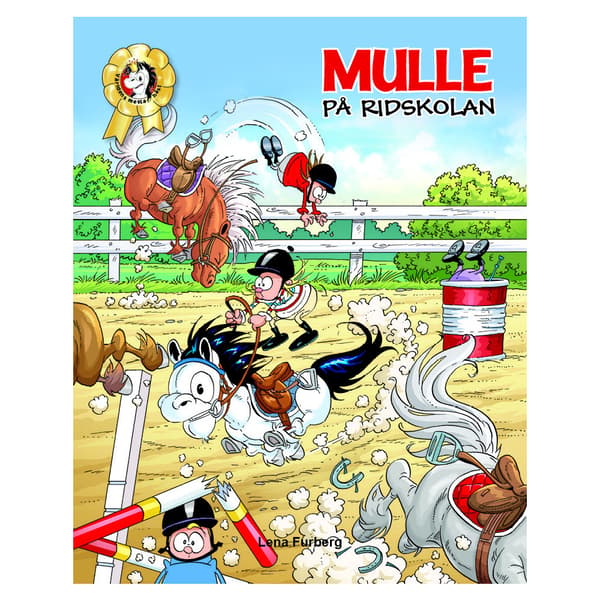 Mulle på ridskolan (inbunden)