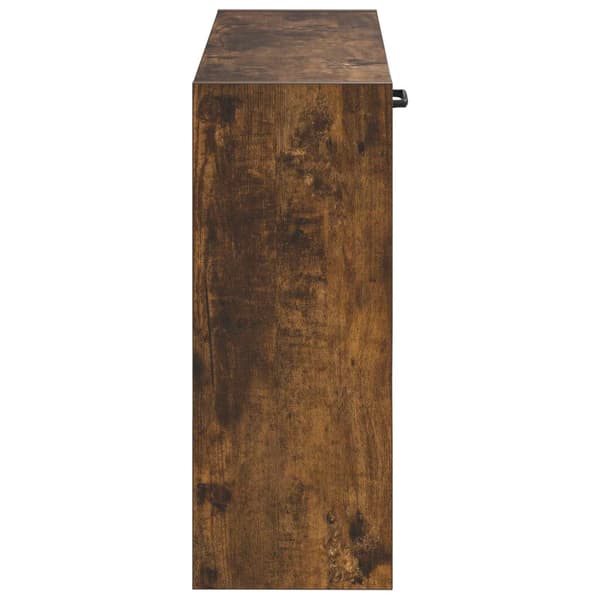 Väggmonterad skoskåp HAARLEM 71 x 17 x 43 cm Konstruerat trä