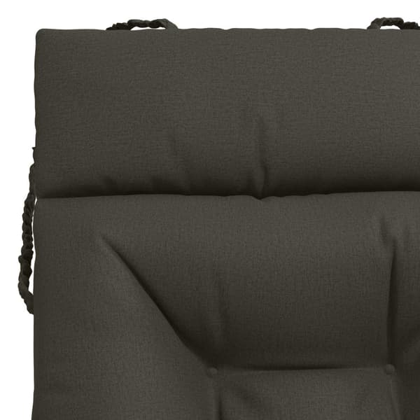 Solstol Kudde VIANEN 100% Polyester Antracit 200 x 60 x 8 cm
