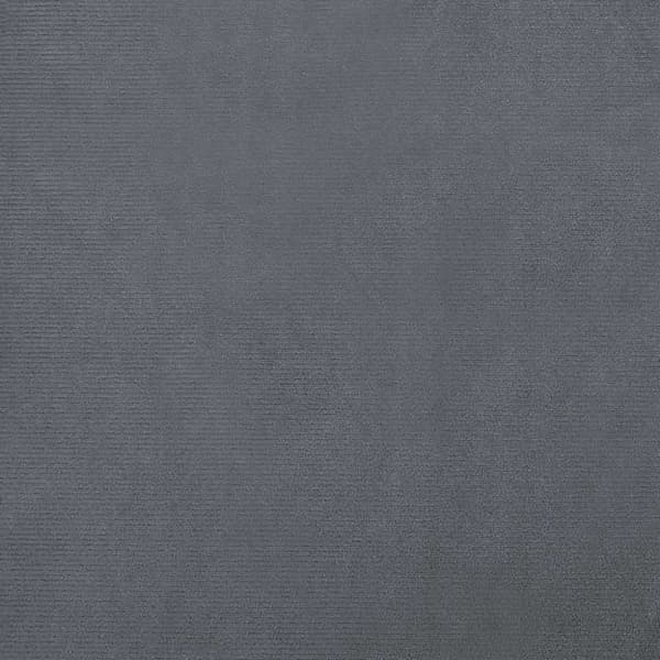 Barnsoffa mörkgrå 70x45x30 cm sammet