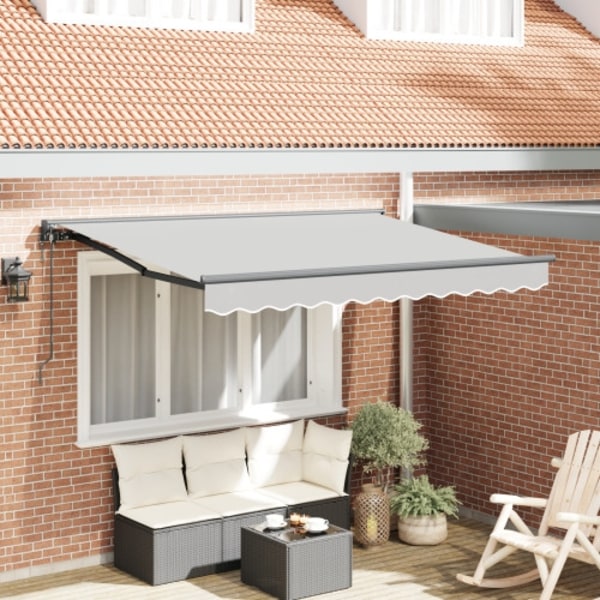 Elektrisk Markisställning Utdragbar 2.5x2 m Metall