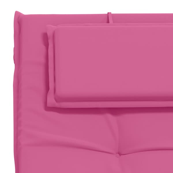 Solstol Kudde GEMERT 100% Polyester Rosa 190 x 50 x 9 cm