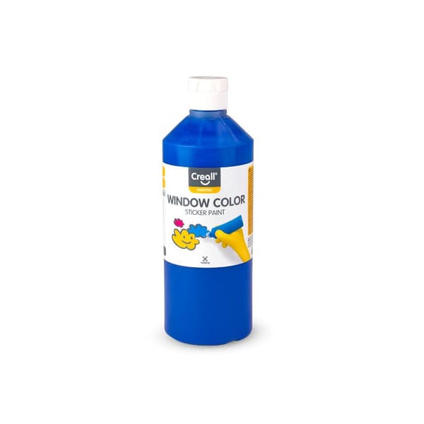 Fönsterfärg CREALL 500ml blå