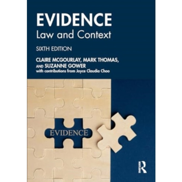 Evidence: Law and Context (häftad, eng)