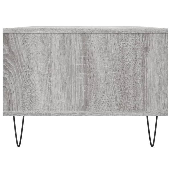 Soffbord grå sonoma 90x50x36,5 cm konstruerat trä