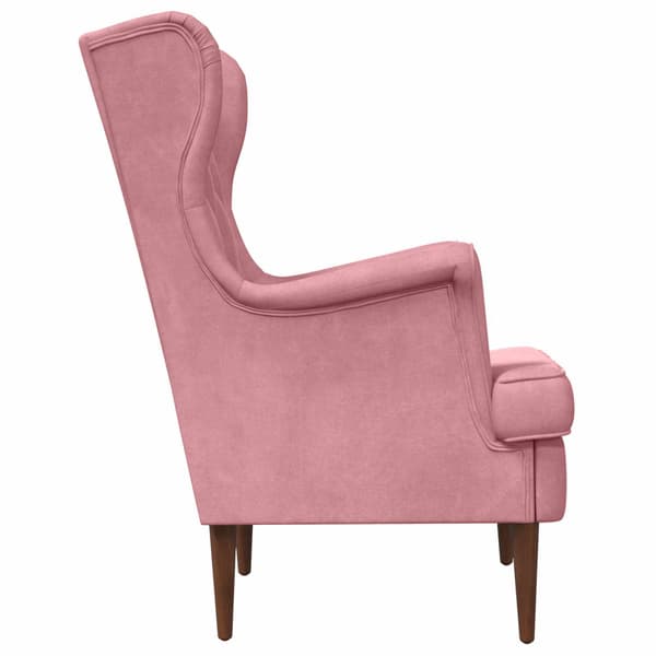 Fåtölj Rosa Sammet