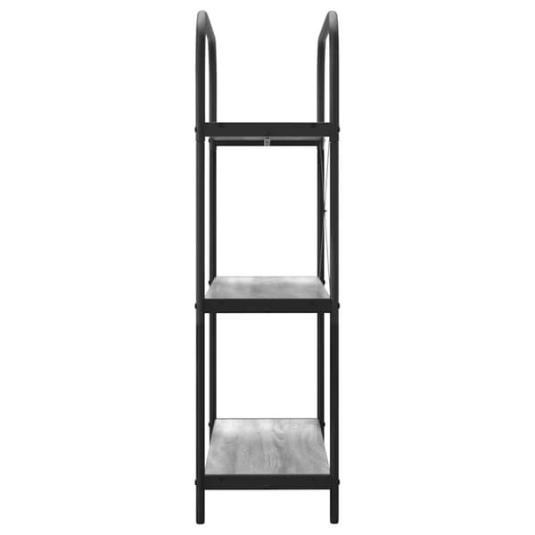 Hyllsystem Grå Sonoma 80 x 30 x 109 cm Konstruerat trä