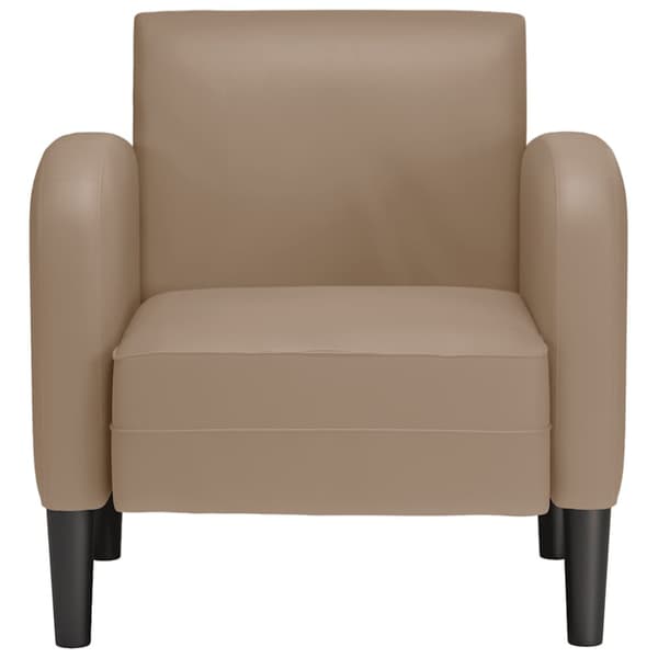 Soffstol med armstöd Cappuccino 54 cm konstläder