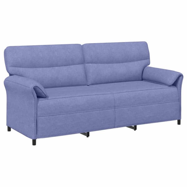 Soffset 2 st Jeansblå Tyg
