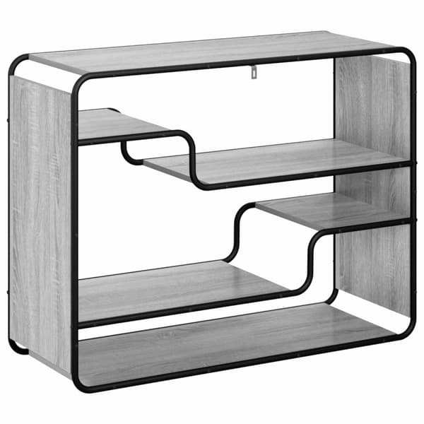 Sideboard Grå Sonoma 98 x 37,5 x 75,5 cm Konstruerat trä