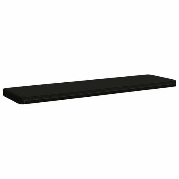 1-delad Bänk Kudde VUGHT 100% Polyester Svart 140 x 40 x 5 cm