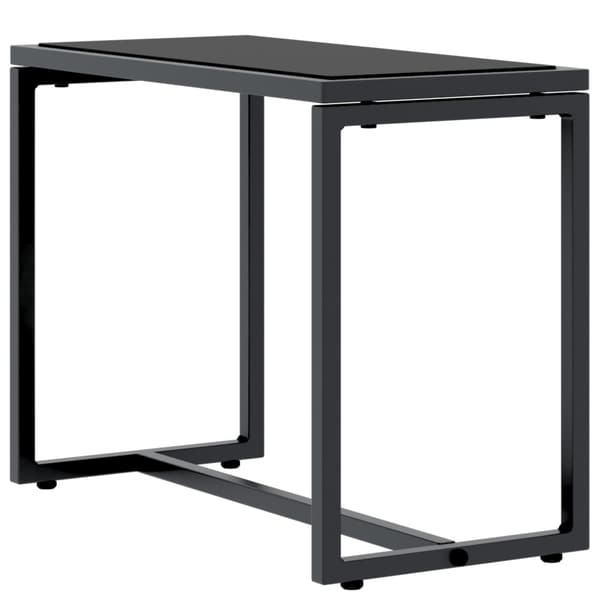 Solstolar 2-person 3 pcs Svart och Anthracit Stål