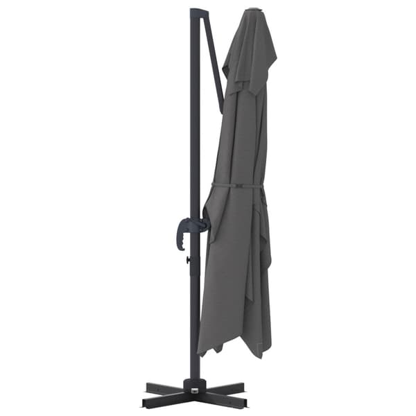Parasoll Antracit 351 x 250 x 260 cm Polyester och aluminium
