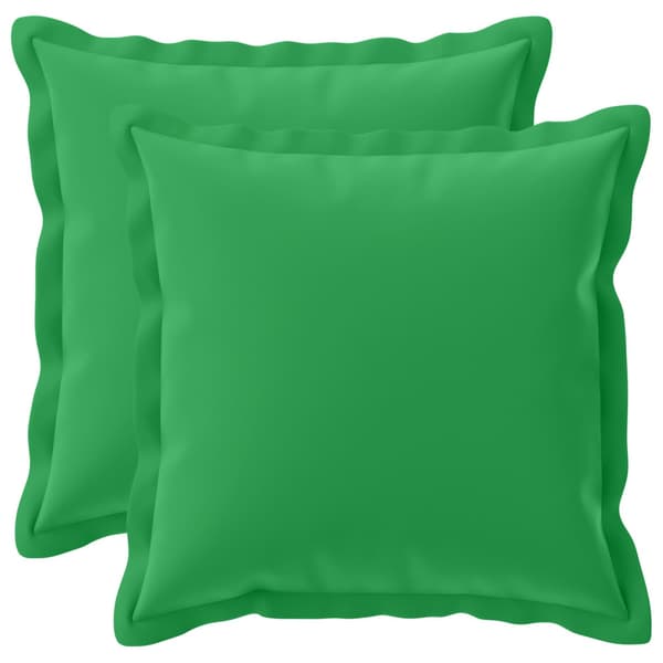 Kudde med kudde HOUTEN 2 st Grön Polyester