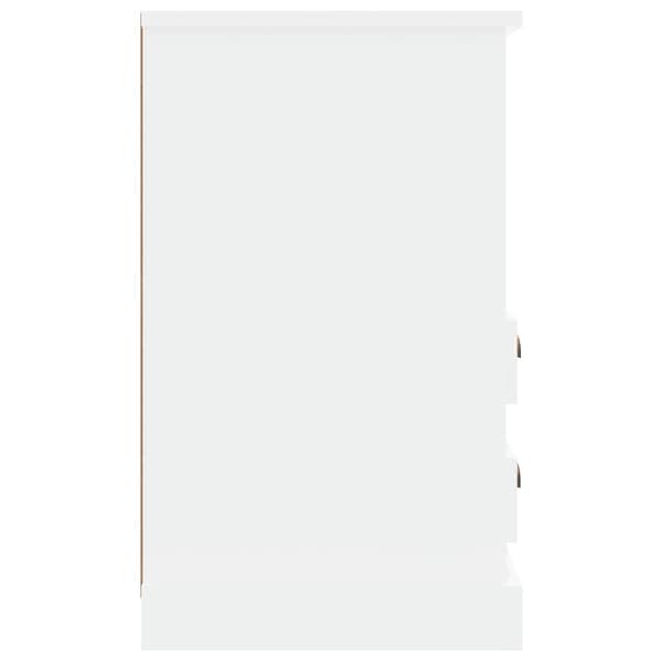 Sängbord vit 43x36x60 cm
