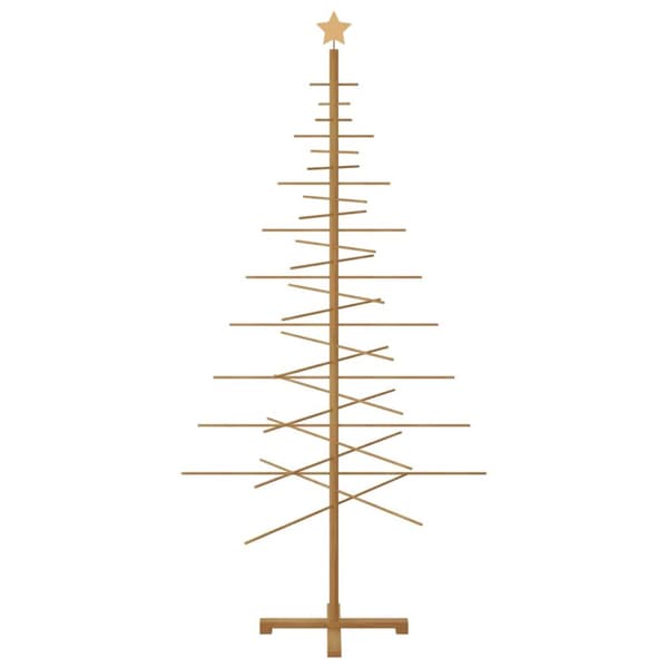 Träjulgran Brun 210 cm Bambu