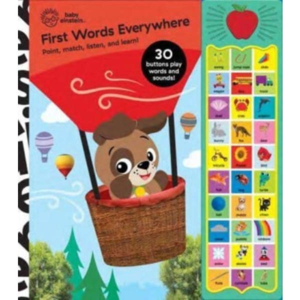 Baby Einstein First Words Sound Book (inbunden, eng)