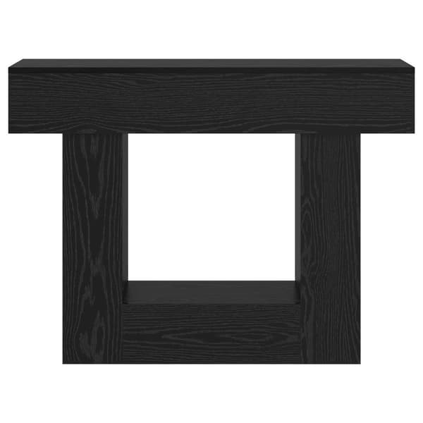 Svart Ek 101 x 30 x 74 cm