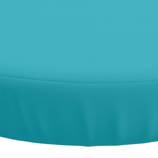 4-delade Sittdynor SOEST 4 st 100% Polyester Turkos Ø 40 x 7 cm