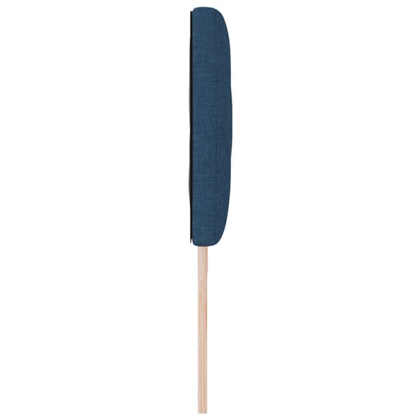 Huvudgavel Blå 180 cm tyg