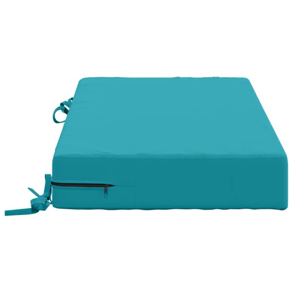 Sittkudde SOEST 100% Polyester Turkos 70 x 40 x 10 cm